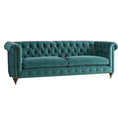 China EUROPEAN American Antique Chesterfield Sofa / Chesterfield Sofa Multicolor Optional Classic Antique Sofa Fabric Sofa for sale