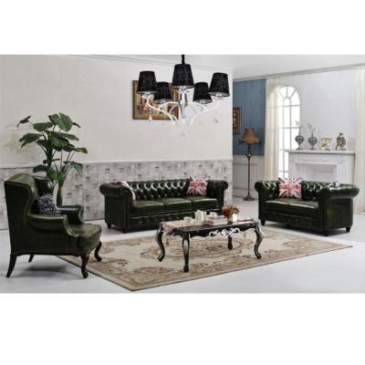 China Modern Leather Chesterfield SOFA Living Room Italy Sofa Chesterfield Sofa Style for sale