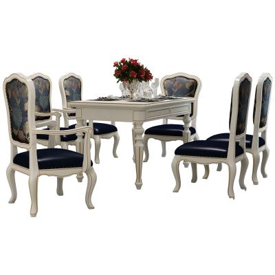 China American Classica Furniture Classica Solid Wood Table and Chair Set for sale