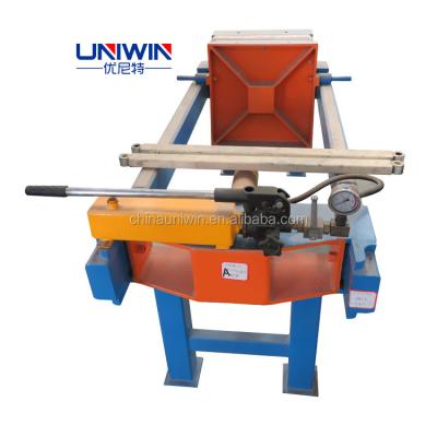 China Manual Solid-Liquid Separation Small Jack Filter Press for Caolin Ceramic Industry for sale