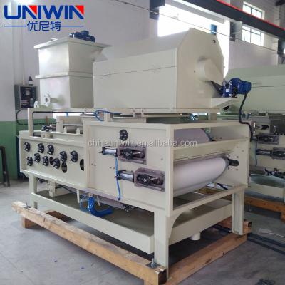 China Liner Of 24 Automatic Slurry Machine Continuous Dewatering Belt Filter Press Price for sale