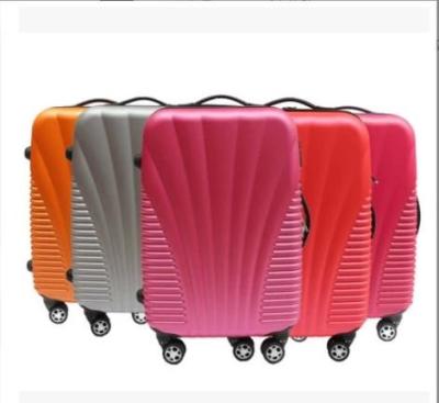 China High Quality YX16809 YoiXin Colorful Wholesale Cheap ABS Luggage Sets Aluminum Rod Trolley Suitcase 3 Pieces Sets Luggage for sale