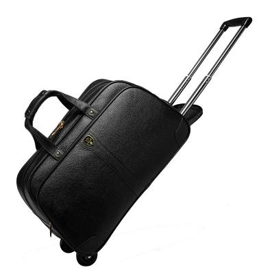 China YX16886 Yoixin High Quality Genuine Leather Small Suitcase Bag With Trolley Travel Suitcase Luxury Bag for sale