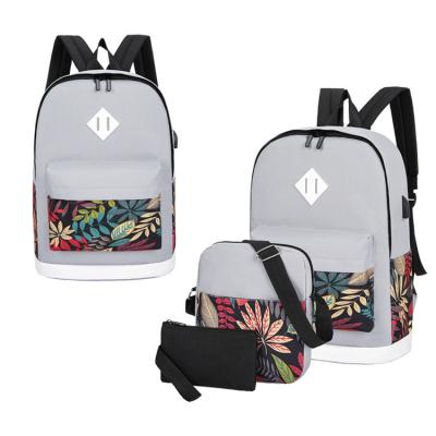 China With USB New Arrival YX148807 Yoixin Backpack For Children School Set Fashion Backpack Casual Bag Set 3 for sale