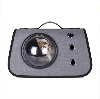 China New Pet yx11809 Portable Diagonal One-Shoulder Capsule Space Bag Portable Pet Stored Carry Bag for Cats and Dogs Foldable Outing Bag for sale