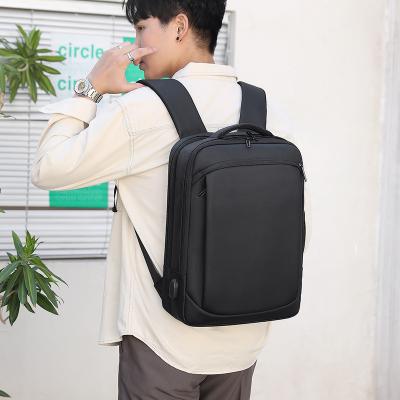 China With USB new design slim computer backpack bag yx199012022 with USB charger water repellent business laptop backpack with back strap for sale