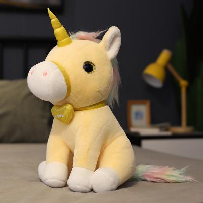 China 2020 custom stuffed unicorn plush unicorn funny toy animal kawaii for sale