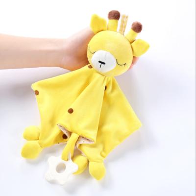 China Kids Play Unicorn Comforter Stuffed Animal Baby Safety Blanket DouDou for sale