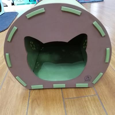 China Hot Sale Amazon Pet Sustainable Large Space Folding Outdoor Cat Dog Carrier House for sale