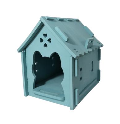 China JIONGCHONG Shanghai Sustainable Harbor Portable Cat House Indoor No Rattan Cat House For Cats for sale