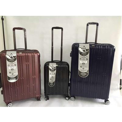 China Travel 3 Pcs Luggage Travel Set ABS+PC Bag Trolley Suitcase for sale