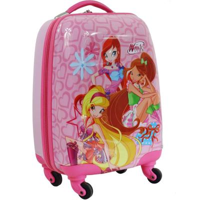 China Cartoon China Factory 16inch Carry On ABS pcTrolley Promotional Cheap Luggage for sale