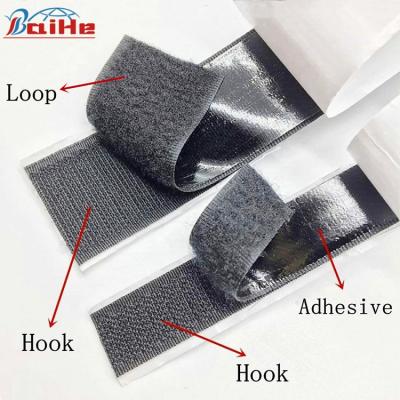 China Viable Amazon Hot Sale Hook Loop Fastener Magic Tape And Loop Adhesive Tape Roll for sale