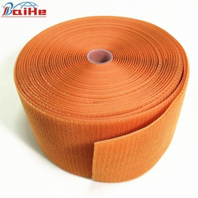 China Durable Hot-selling High Viscidity Non-Elastic Sew On Loop Fastener Un-napped Tape for sale