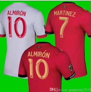 China Thailand 2018 2019 Atlanta United fc soccer jersey 18 19 ALMIRON MARTINEZ JONES GARZA VILLALBA MCCANN home away for sale