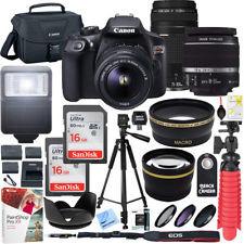 China Cheap Canon EOS Rebel T6 DSLR Camera with 18-55mm IS II Lens + Professional Bundle for sale