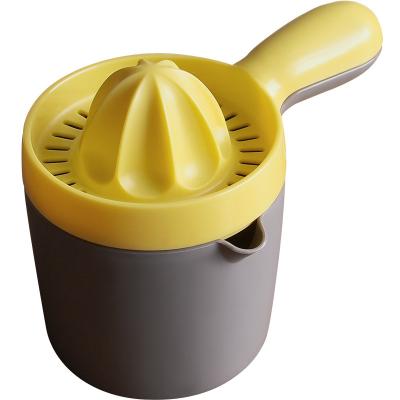 China Sustainable Manual Fruit Squeezer Plastic Orange Squeezer Hand for sale