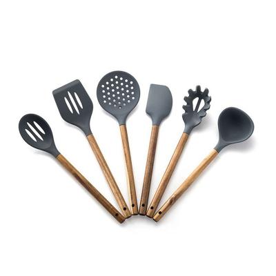 China Wholesale Colorful Sustainable Hot Selling Kitchenware Bakeware Food Grade Silicone Cooking Utensils Set Supplier for sale