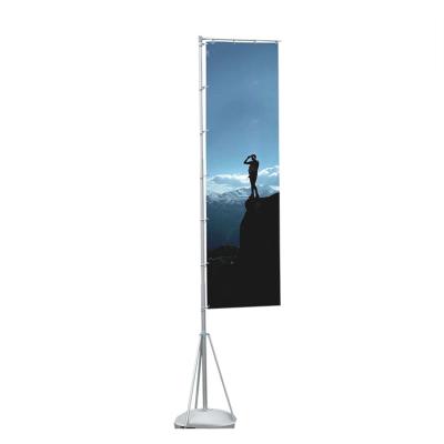 Chine Water Injection Portable Portable Outdoor Advertising Banner Flag Pole à vendre