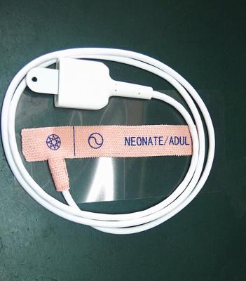 China CE Approval Disposable Pulse Oximeter Finger Probe 3 Type Materials 6 Pin Connector for sale