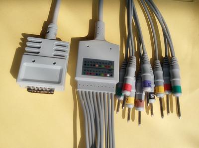 China El Pin estándar DB15 EK-10 del IEC del cable 4.0/3.0 del ECG de las ventajas de Burdick 10 Talex libera en venta