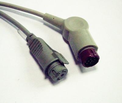 China BLUTDRUCK-Kabel TPU HP Invasionsringsum lange Nutzungsdauer mit 12 Pin zu verkaufen