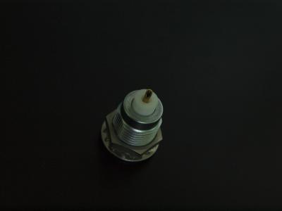 China Circular Electronics Coax Push On Connectors Single Pin 1.3 Diameter for sale