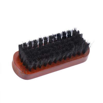 China Viable Vintage Shoe Brush Shoe Boot Cleaner Wooden Shoe Brush for sale