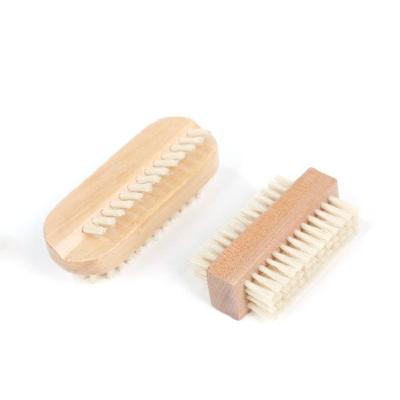 China Factory direct sales viable cleaning and caring tools of nails, pp wood nail brush for sale