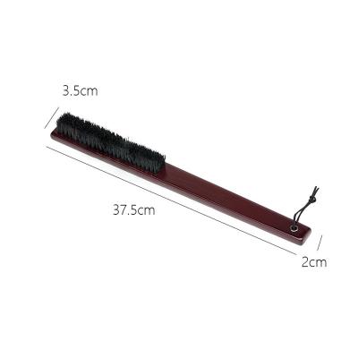 China Long Handle Wooden Bed Brush With Customized Color , Wooden Bed Brush for sale