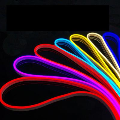 China Wholesale 6*12mm 12V Warehouse/Hotel/Office Flex Orange Purple Pink Ice Blue PVC Sillicone Strip Light White Red Green Yellow Led Neon Strip Light en venta