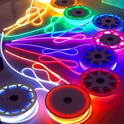 중국 Fpc LED Strip 816 Silicon 220v 110V Waterproof 100M PVC 50M Cable Led Outdoor Led Neon Strip Bar Light 판매용