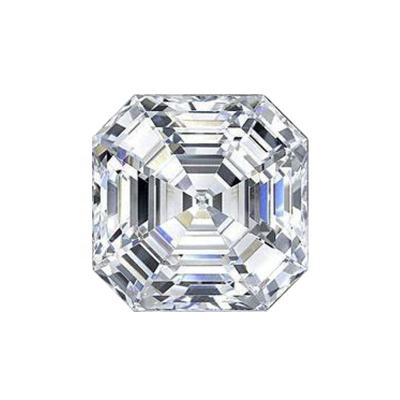 China Color Play Or Brilliant Diamond 1.5carat Asscher Moissanite Moissanite Asscher Loose Fancy Fire Cut Gemstones For Ring for sale