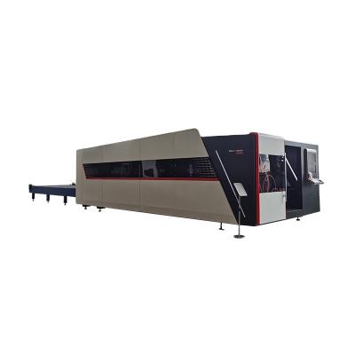 China SERVOMOTOR 6000W Fiber Laser Cutting Tabletop Cutting Machine for sale