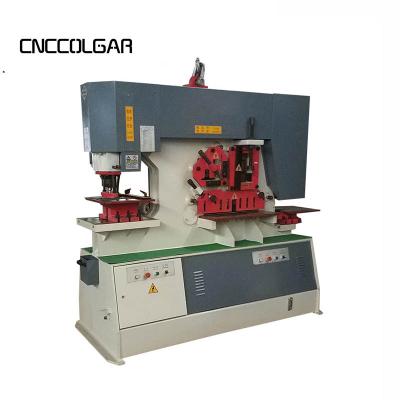 China Angle Metal Working Hydraulic Iron Worker Q35Y-25 With Electric Schneider for sale