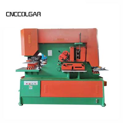 China Angle Metal Working Q35Y-30 Hydraulic Shear and Locksmith Punching Machine CE Q35Y Iron Worker for sale