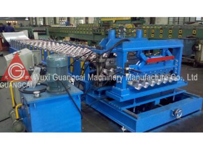 China Corrugation Roof Glazed Tile Roll Forming Machine For Industrial Workshop for sale