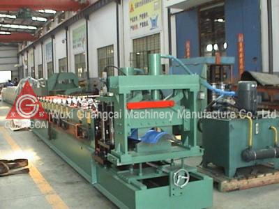 China Professional Waterproof Roofing Panel Ridge Cap Roll Forming Machine for House Building for sale