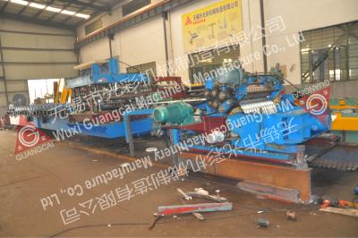 China Steel Drainage / Steel Culvert Currugated Roll Forming Machine with Hydraulic and PLC System for sale