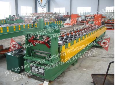 China Color / Glazed Steel Tile Wall Panel Roll Forming Machine 0.4mm - 0.8mm for sale