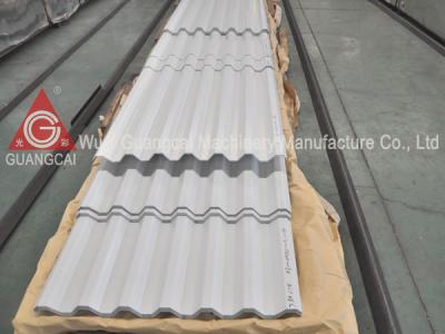 China Theatre Roof Panel Roll Forming Machine / Double Layer Thickness 0.4-0.8mm for sale