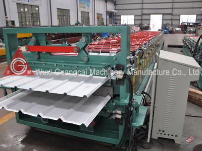 China Hydraulic Double Layer Roll Forming Machine Civilian buiding for sale