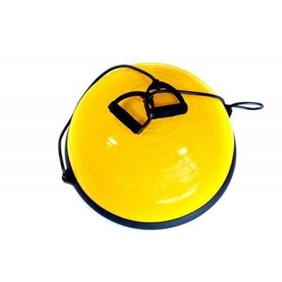 China Yoga Exercises Custom Logo Exercise Balance Ball Half Dome Workout Ball Half Ball Workout for sale