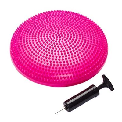 China Durable high sales massage yoge balance disc shimmy cushion PVC yoga fitness training for sale