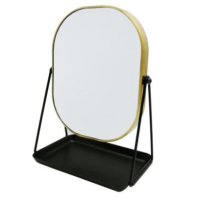 China Lighted Lighted Vanity Mirror with LED Lights Touch Screen and 2X Magnification for sale