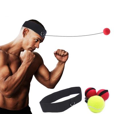 China Durable Wholesale Training Boxing Reflex Gear Magic Ball Set With Adjustable Headband for sale