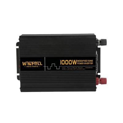 China Energy Efficient Pure Sine Wave Power Inverter 1000W 12V 220V Inverter 220*165*85mm for sale