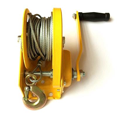 China New Supply 2600lbs 1179kg Frontier Self-Locking Hand Winch /high quality brake winch self-locking winch for sale