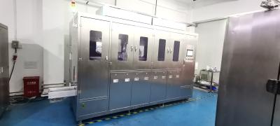 China Industriële machine voor het schoonmaken van multi-slot manden met draaiend sproei Te koop