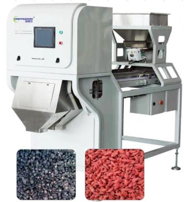 China Black / Red Wolfberry Color Sorter 0.5 T/H Precise Removal with LED light source for sale